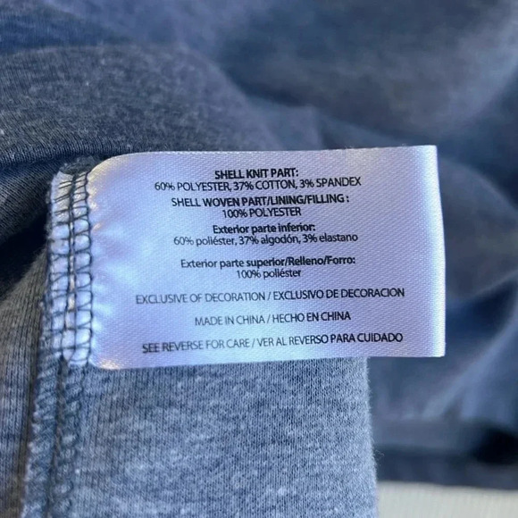 Eddie Bauer Mens XL 1/4 Zip Pullover Lightweight Jacket Blue - Picture 8 of 8